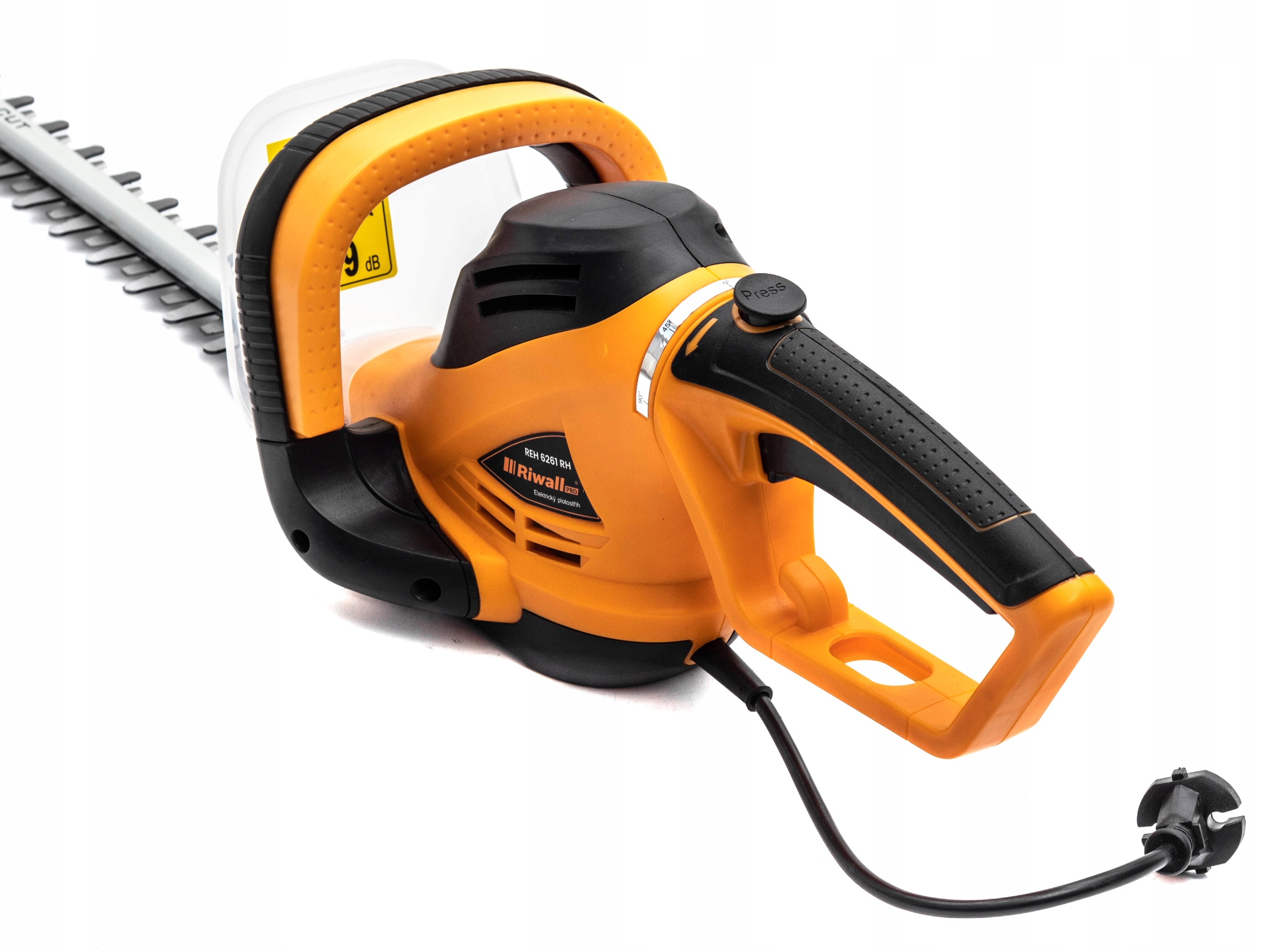 NOŻYCE ELEKTRYCZNE DIAMENT DO ŻYWOPŁOTU KRZEWÓW GAŁĘZI 61cm 1800W OSTRE Moc 610 W