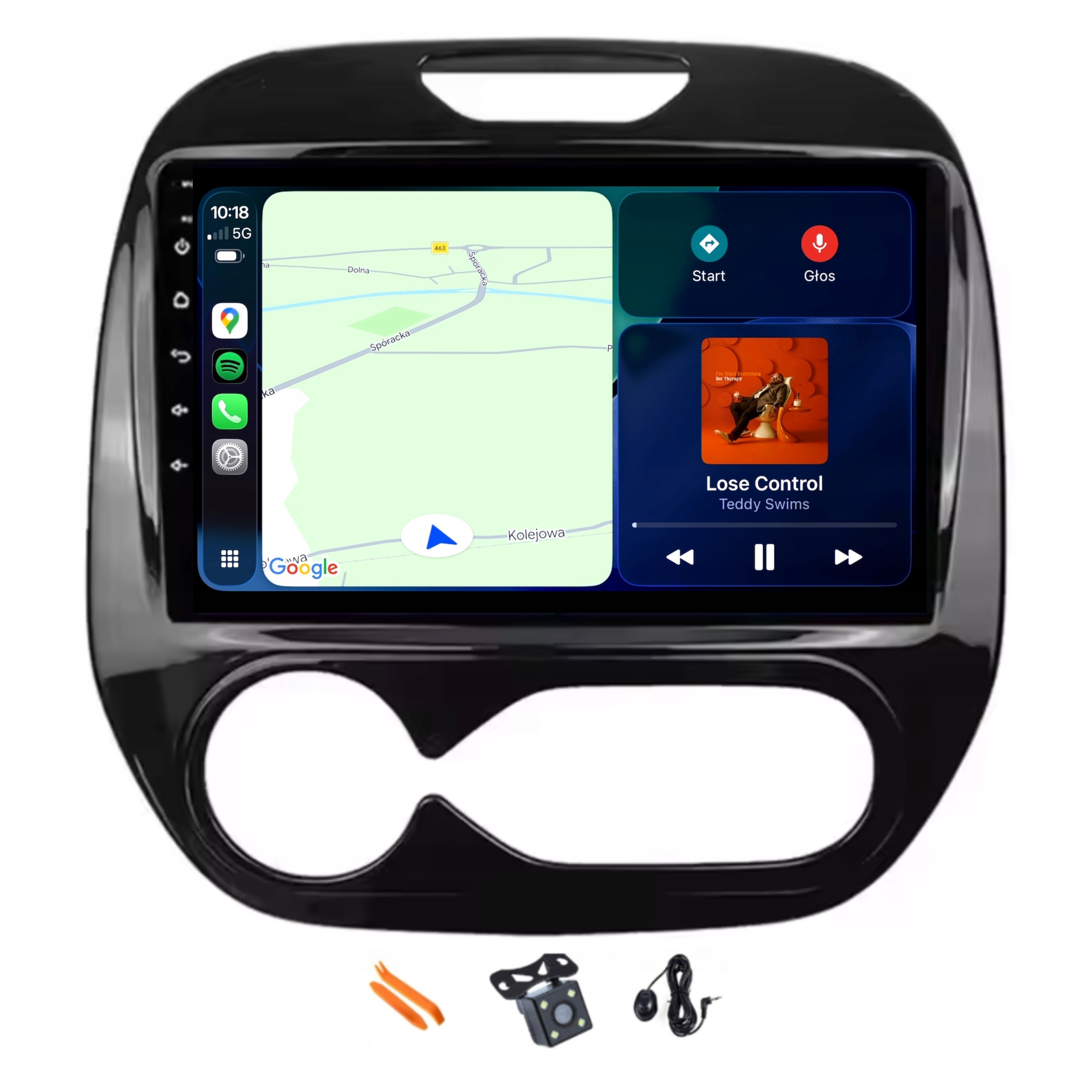 Rádio Andorid Navigácia Qled Carplay Lte Gps Renault Kapucňa 16-19