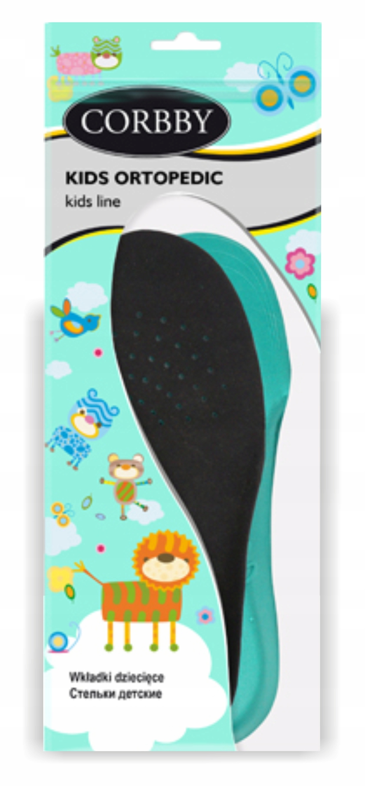 WKŁADKI BUTÓW ORTOPEDYCZNE PŁASKOSTOPIE DZIECKA Płeć uniseks