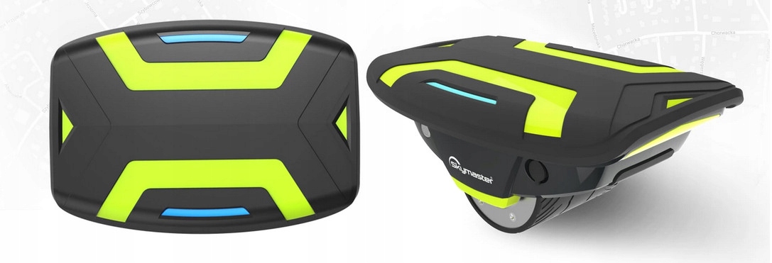 ROLKI ELEKTRYCZNE Skymaster LIME GREEN +POKROWIEC Model Skyshoes