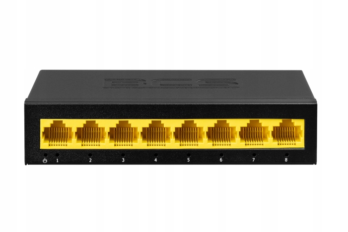 Switch BCS-B-S08G Basic 8 Portowy 8X RJ45 Tablica Mac 4K