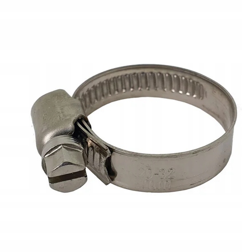 OPASKA ŚLIMAKOWA ZACISKOWA 20-32MM OBEJMA STAL OCYNKOWANA SKRĘCANA 20-32