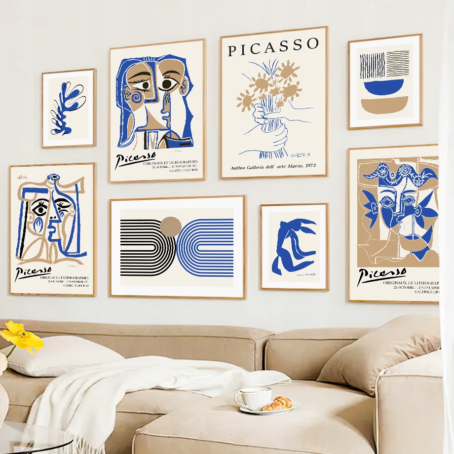 Picasso Henri Matisse Line Face Portrait Cora Kod producenta D465B1