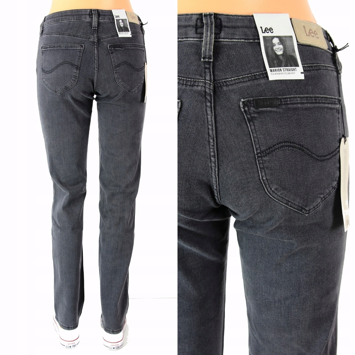 

Lee Marion Jeansy Proste Spodnie W30 L33