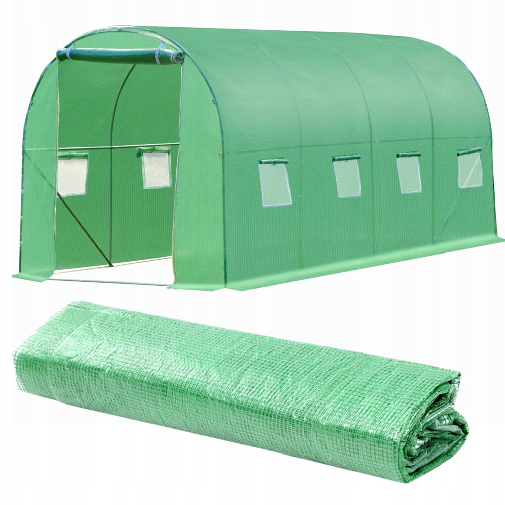 Fólie 12 m2 Pro Zahradní Tunel 3x4 m UV-4 Zelená Silná