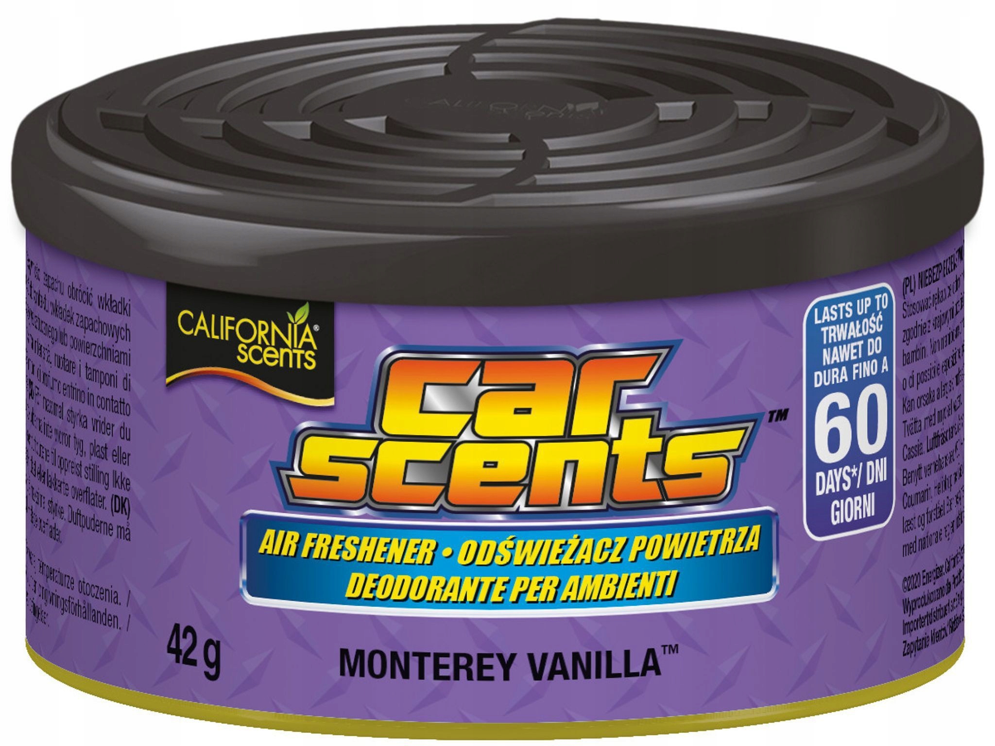 

Zapach Puszka Monterey Vanilla California Scents