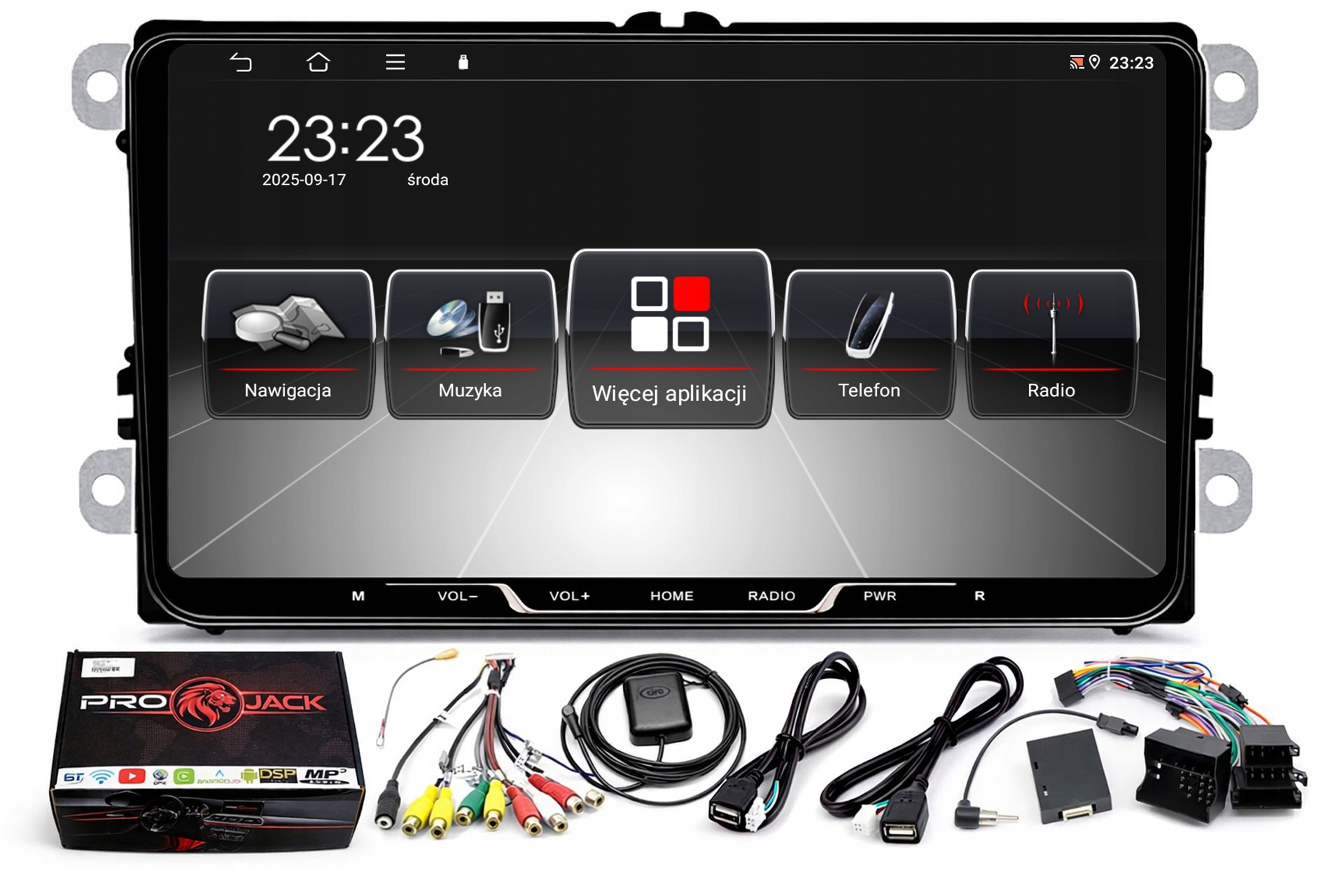 Rádio Navigácia Gps Android Škoda Roomster 2006-2015 Wifi Carplay 4/64GB