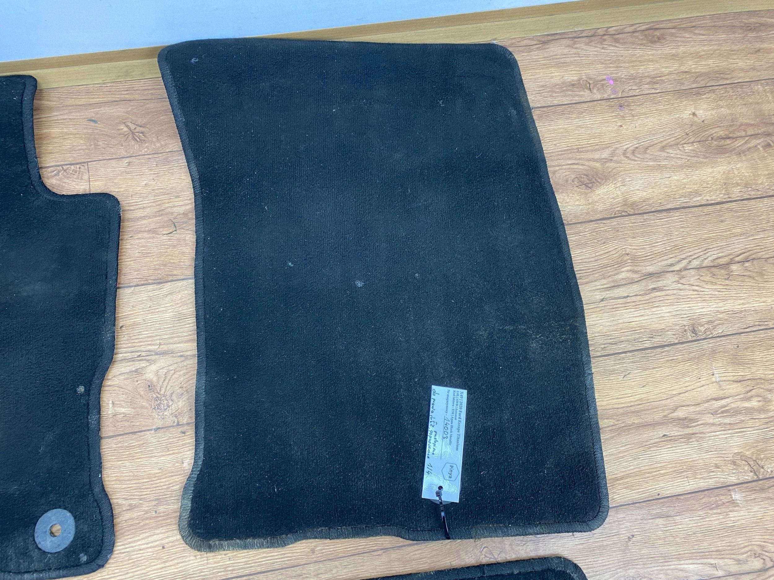 mats samochodowe Ford Escape IV Kuga MK3 2020+