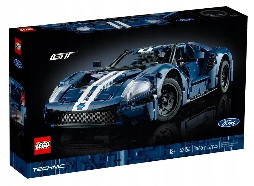 Lego (r) Technic 42154 Ford Gt Verze Z Roku 2022
