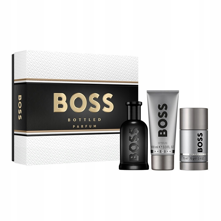 Hugo Boss Bottled Parfum Sprej 100ml Gel 100ml Deodorant 75 Ml