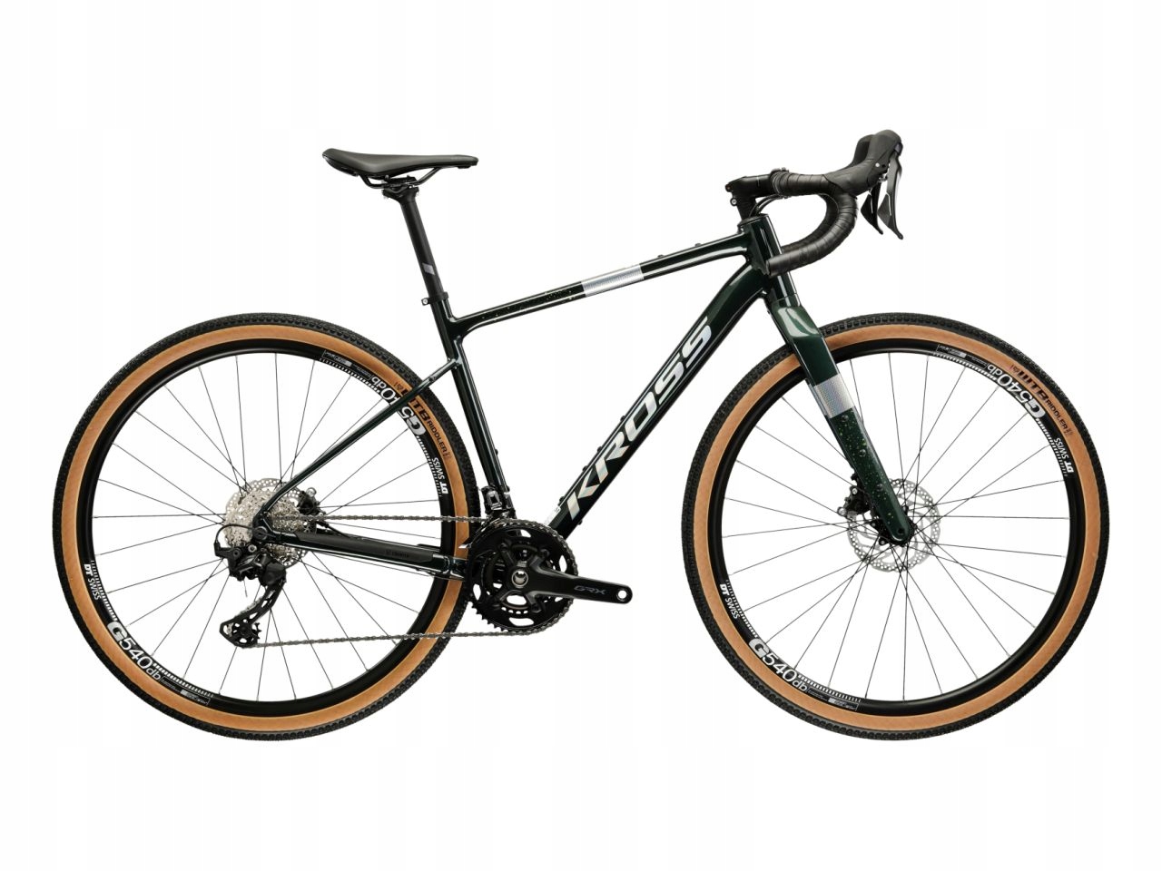 Kross Esker 6.0 Ultra GEN2 Gravel Grx 2X12 Rama S 18" Zielony Holo