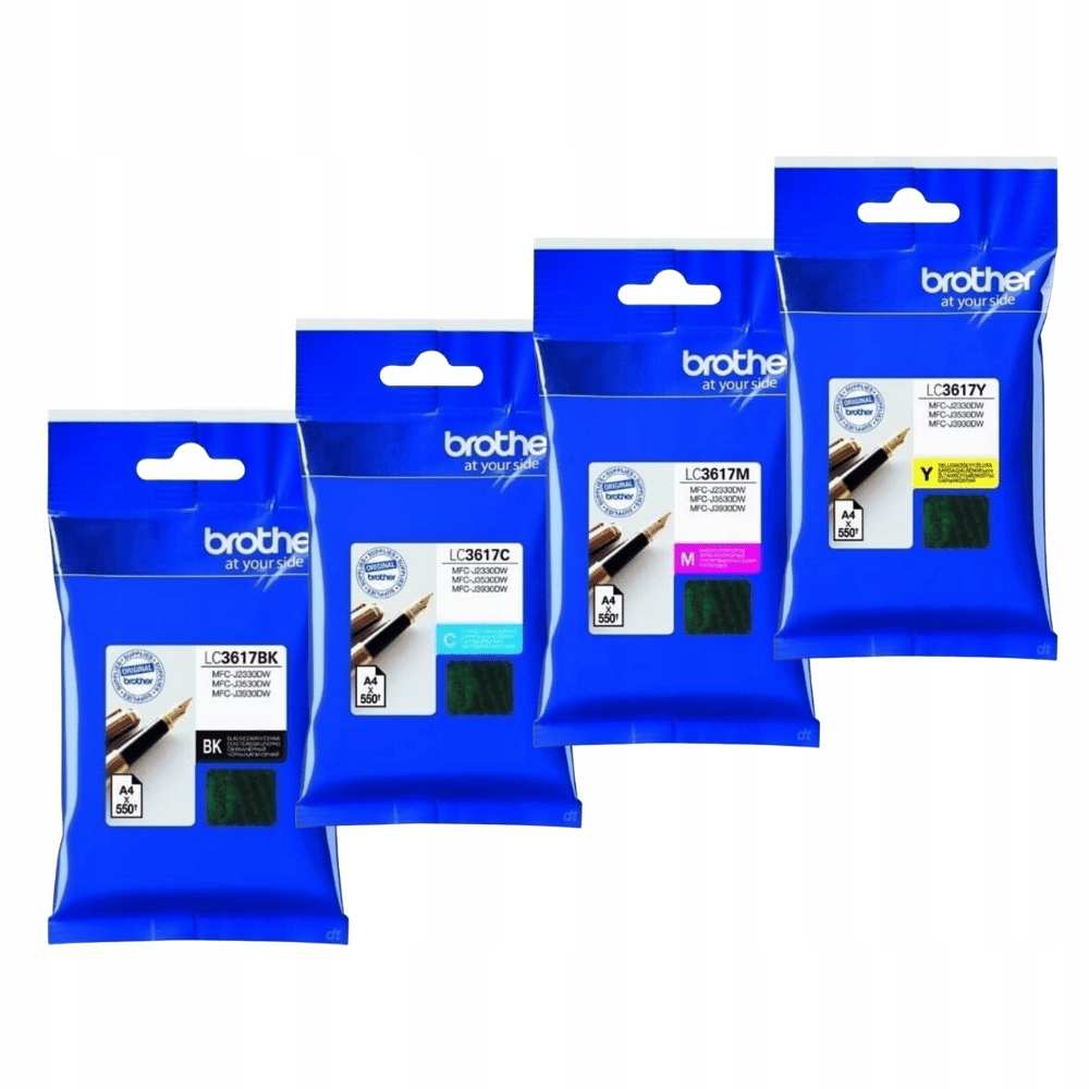 NOWY 4pak Tusz LC3617VAL LC-3617VAL Brother MFC-J2730DW MFC-J3930DW