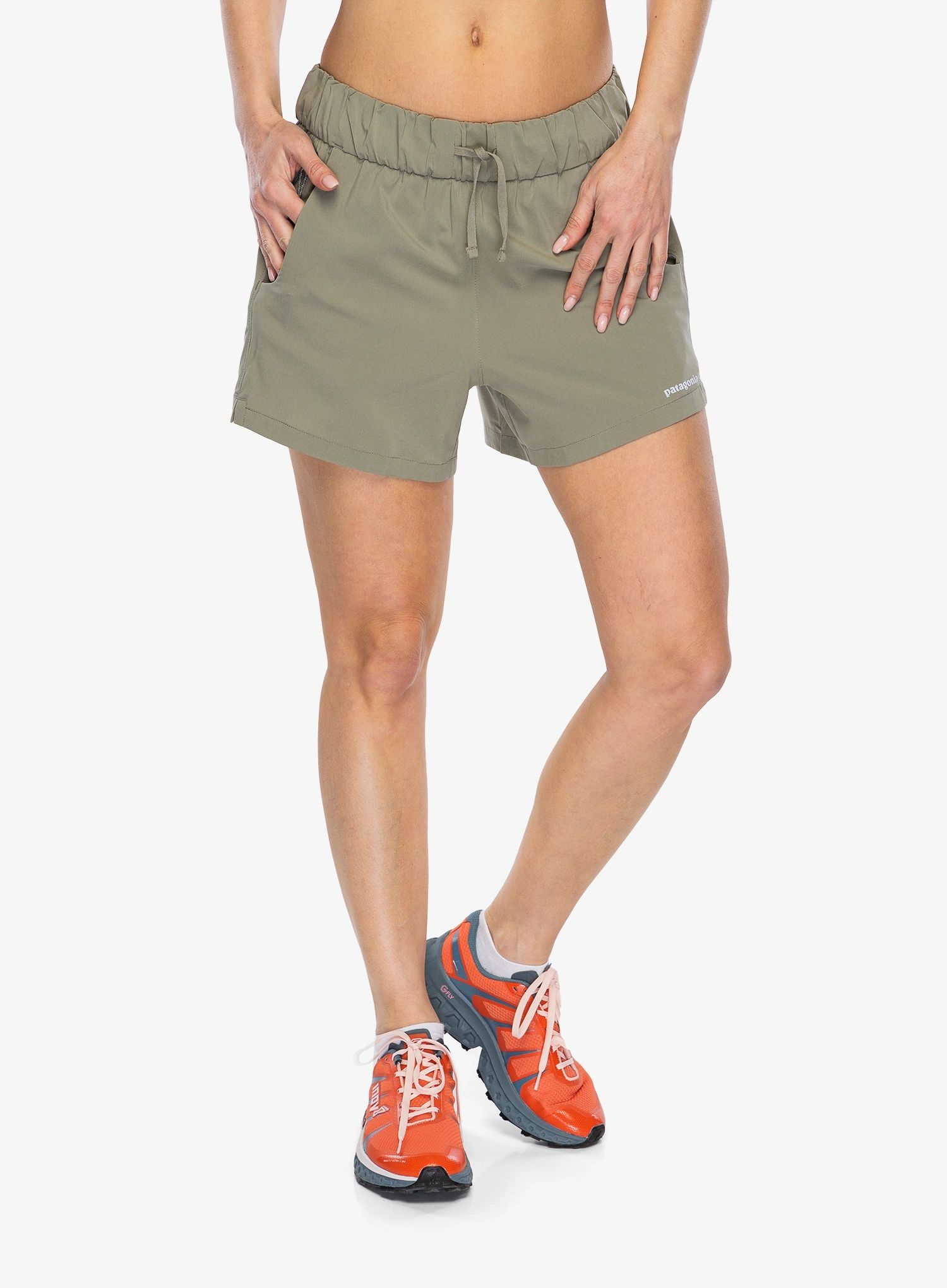 Kraťasy běžecké kraťasy Patagonia Terrebonne Shorts rock green L