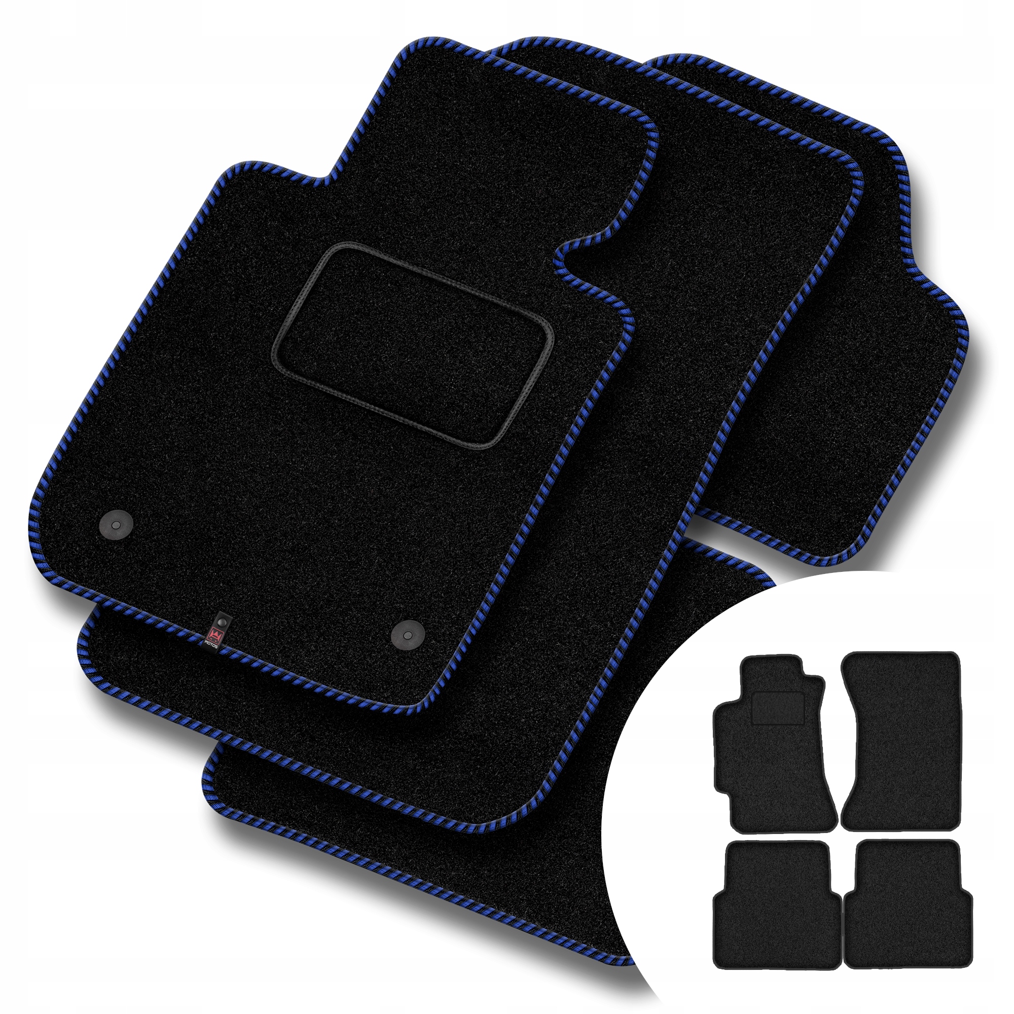 Velurové koberce Streak pro Subaru Forester I Sf 1997-2002