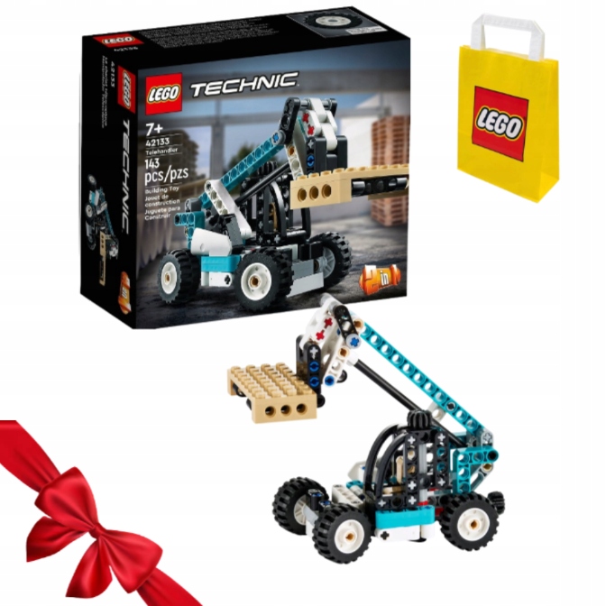 Zestaw Klocków Lego Lego Technic 2 In 1 Ładowarka Teleskopowa 42133