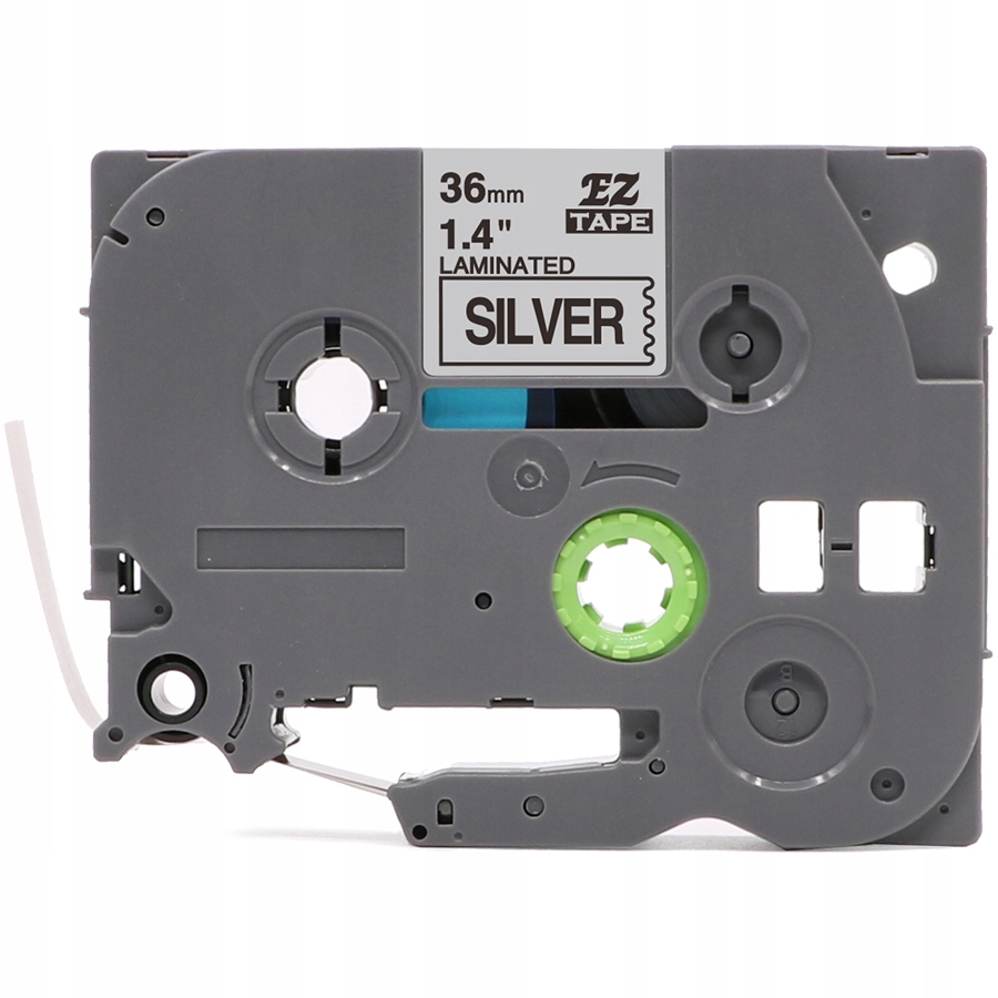 TAŚMA DO BROTHER TZ-961 36MM 8M SREBRNA TZe-961