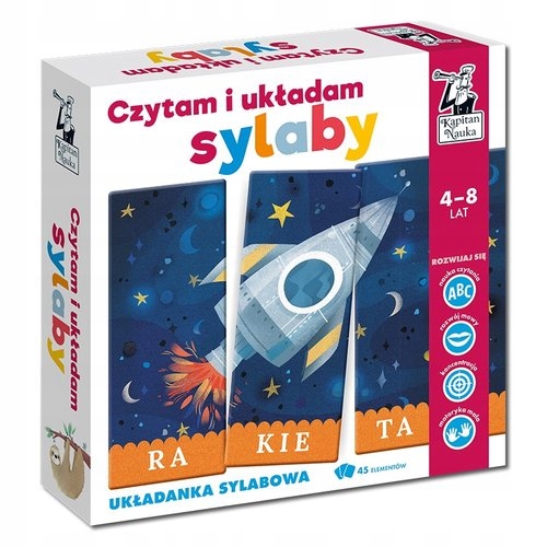 

Rakieta Czytam I Układam Sylaby Kapitan Nauka