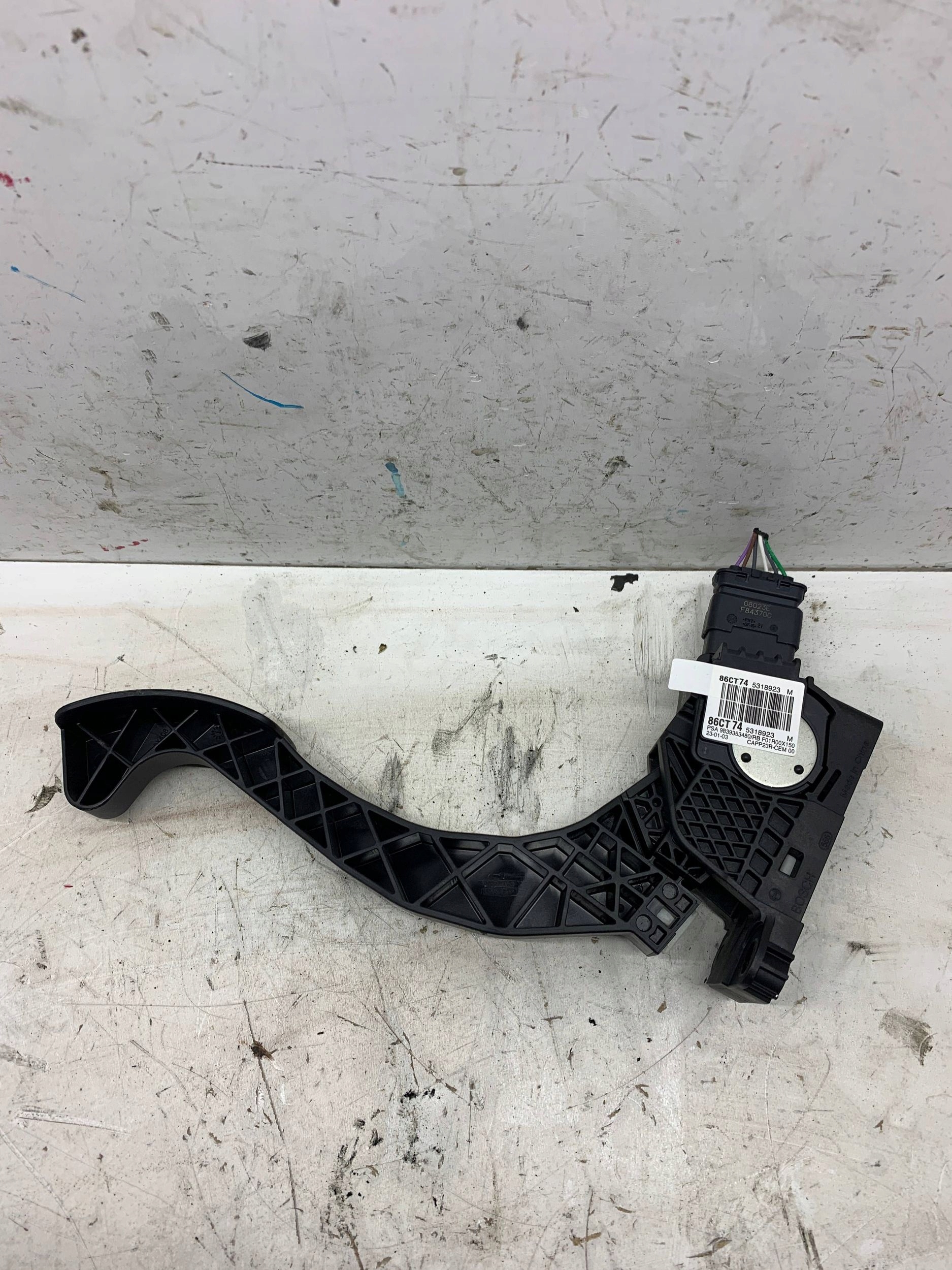 accelerator pedal potentiometer 9839353480 OPEL VIVARO C (2019-)