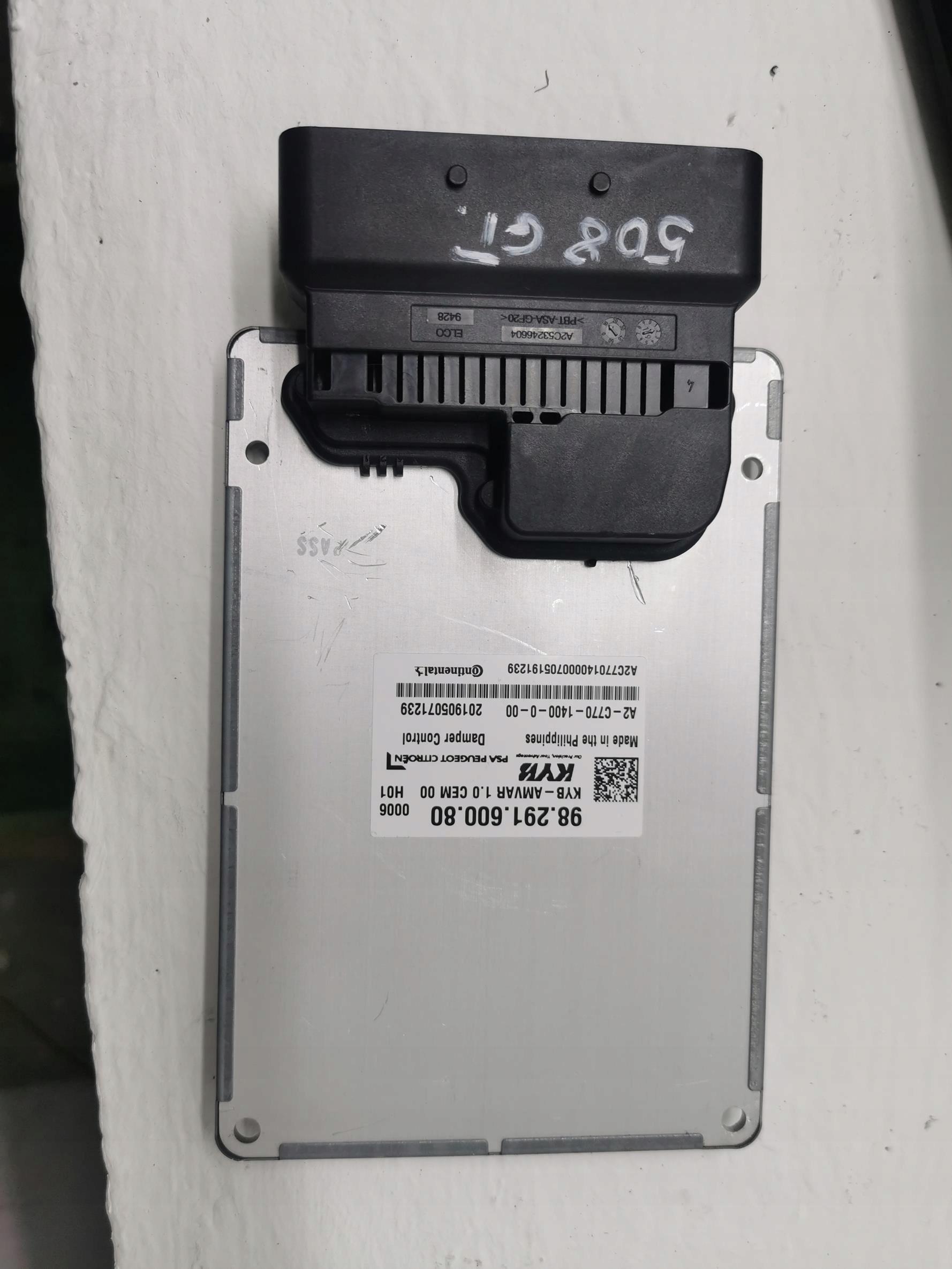 control unit module springing PEUGEOT 508 II GT 9829160080