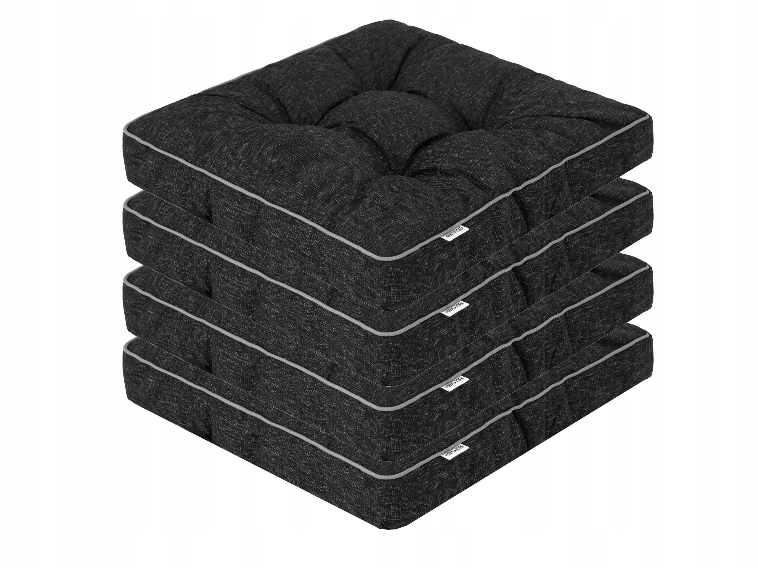 Sada 4 záhradných vankúšov, vankúš na kreslo, vankúš na stoličku