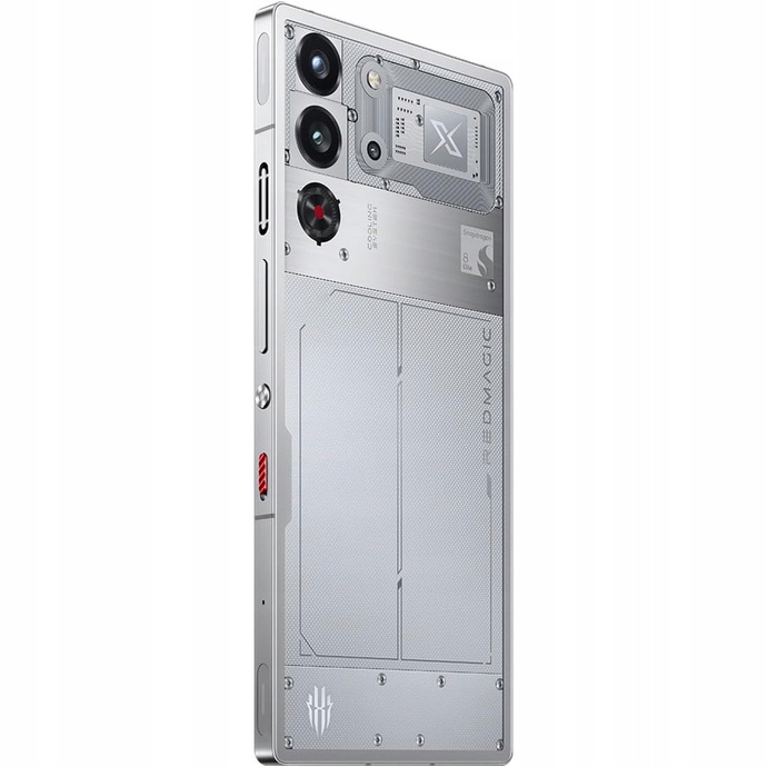 【SIMフリー】REDMAGIC 10 Pro シルバー 512GB Smartfon NUBIA Red Magic 10 Pro 5G 16/512GB 6.85