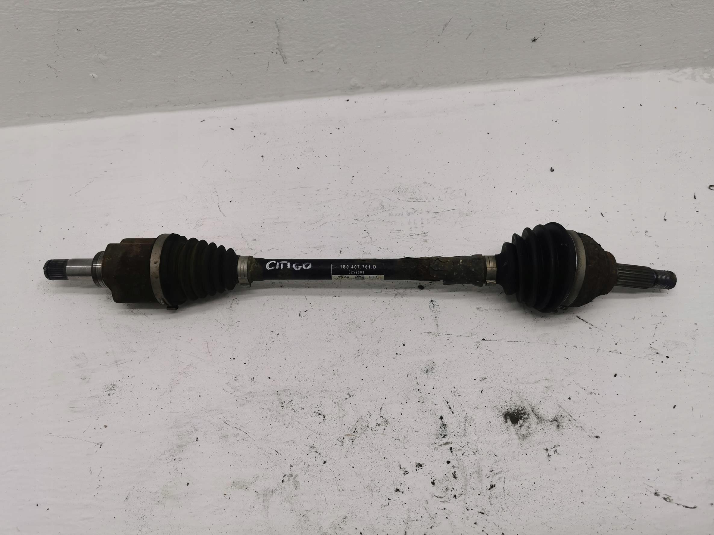 semi-axis short. left SKODA CITIGO 1.0 MPI 1S0407761D