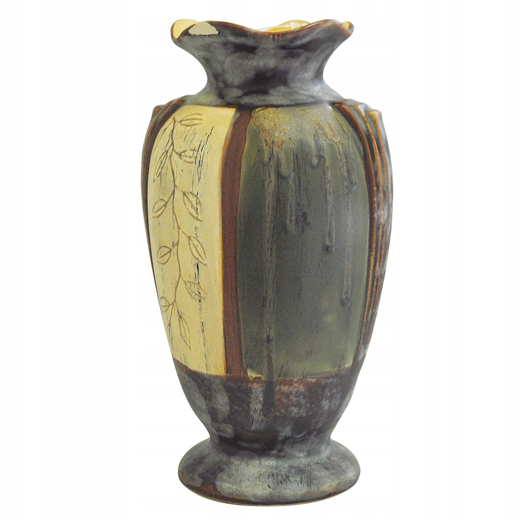 

Wazon Ceramiczny Ozdobny Liście Wys. 30cm