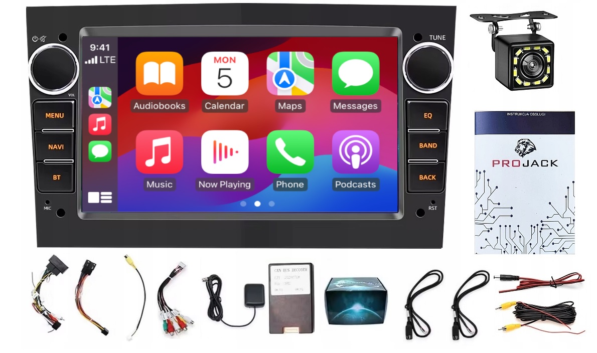 Gps Navigace Opel Corsa D 2006-2014 Usb Wifi Bt Carplay 4/64GB