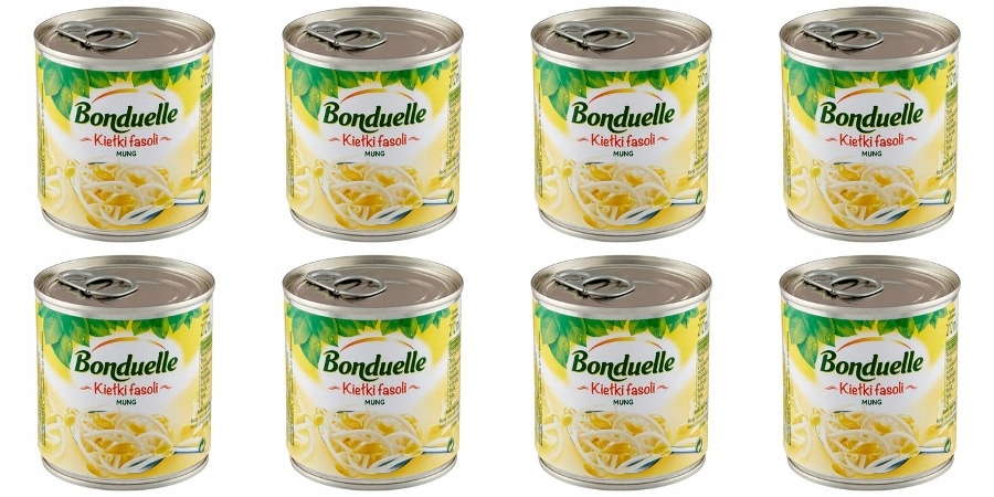 Levně 8 x 200 g Bonduelle Klíčky fazolí Mung