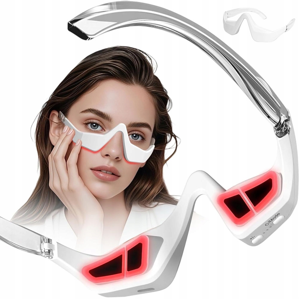 Kosmetický Přístroj Na Oči S Červeným Světlem A 3 Režimy