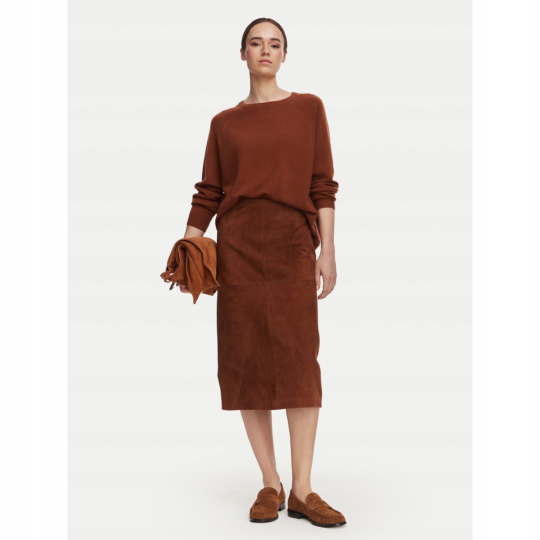Damskie Sweter 2623366201200 brązowy