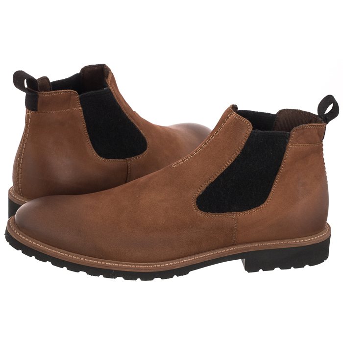 Pánské klasické nazouvací boty Ryłko Hnědé IPWN71__ _7YN