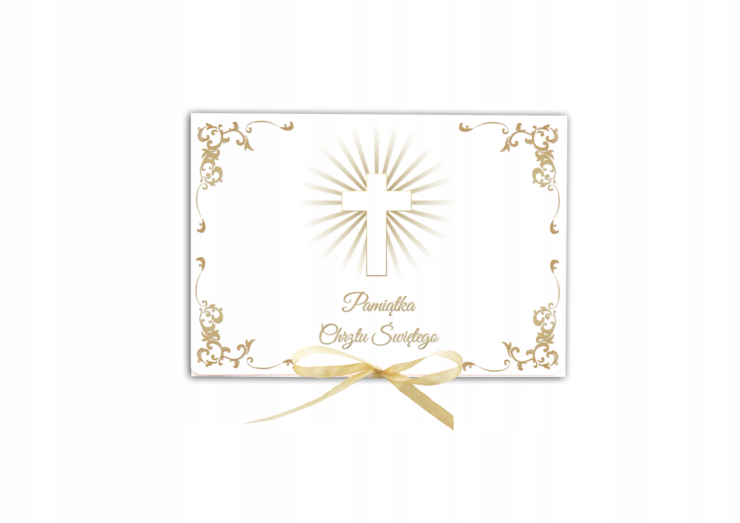 

Etui,folder ze wstążeczką 15x21,15x23 -Chrzest2