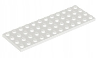 

Lego 3029 Płytka 4x12 biała Nowa (7g)