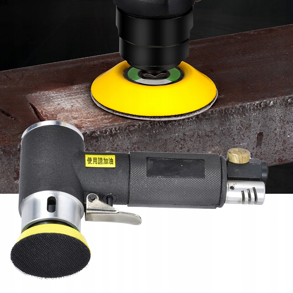 SZLIFIERKA MIMOSRODOWA PNEUMATYCZNA WIELOFUNKCYJNA DO DREWNA 2500RPM Zasilanie akumulatorowe