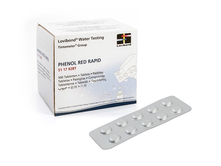 

Tabletki do testera Phenol Red Rapid 10 szt