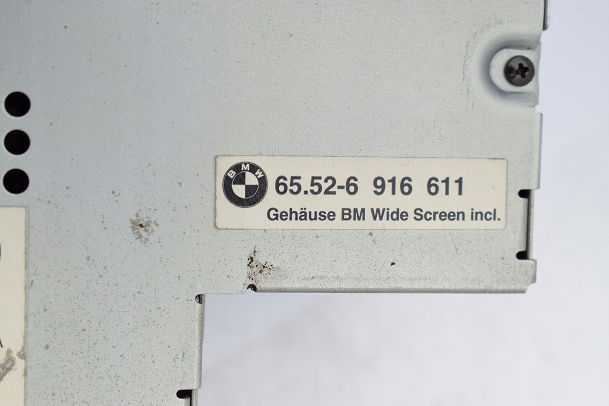 MONITOR POKLADOWY WIDE SCREEN BMW 65526916610 Part number 65526916610