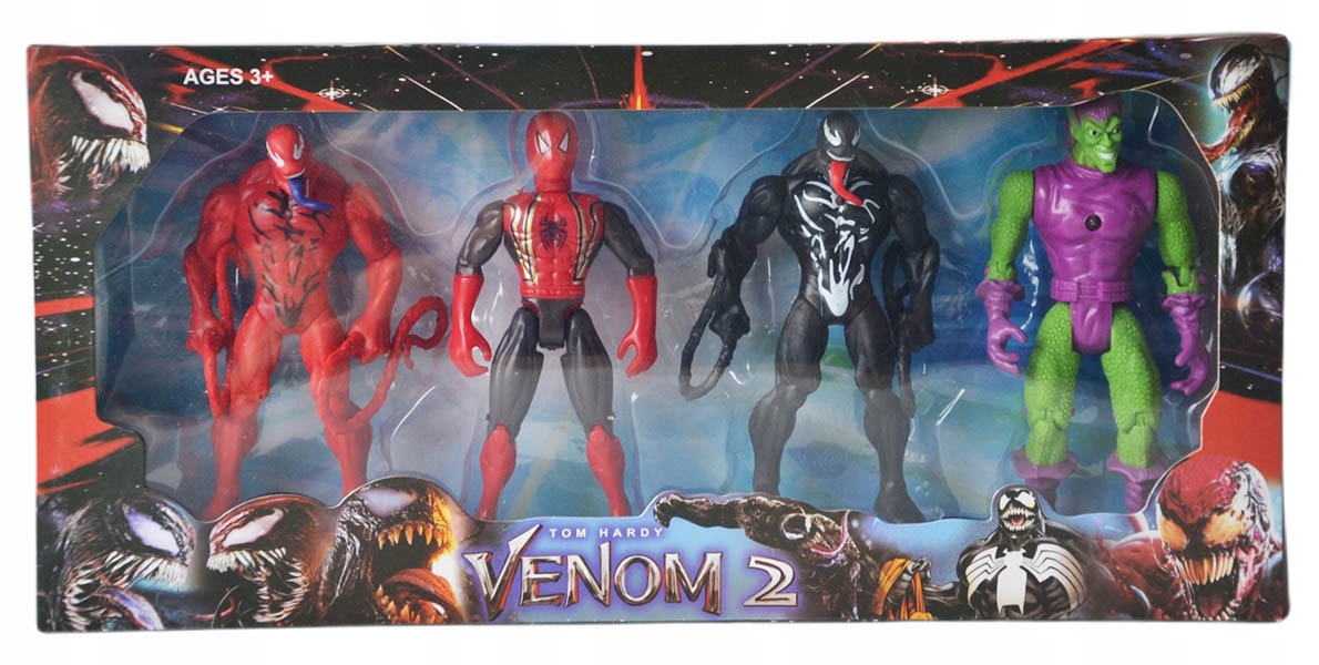 AVENGERS SET 4 figúrky VENOM GOBLIN EAN 6964563208317