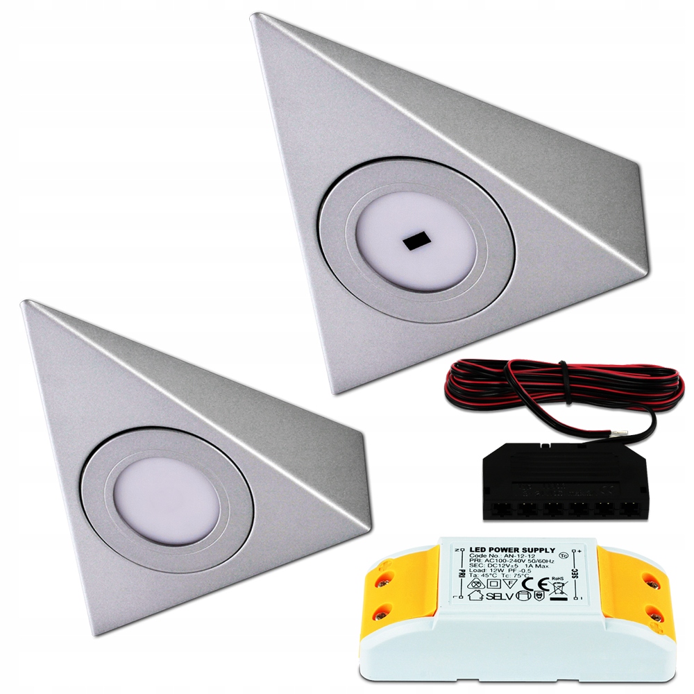 

Kpl 1x+1x Lampa Podszafkowa Nad Blat Z Czujnikiem