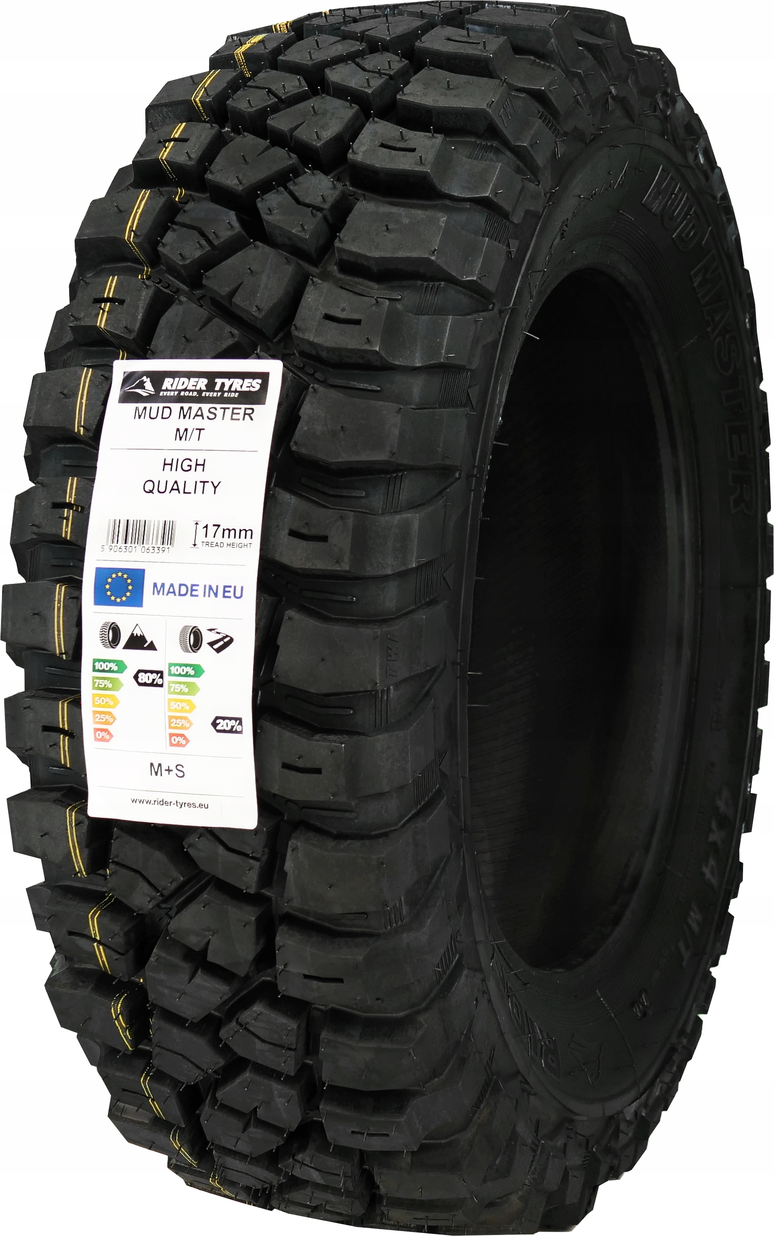 1x Opona terenowa 235/70R16 109Q Rider Mud Master MT M/T M+S 3PMSF