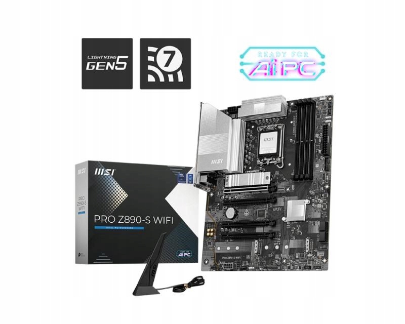 Msi Pro Z890-S Wifi/ Lga 1851/ Atx Pro Z890-S Wifi