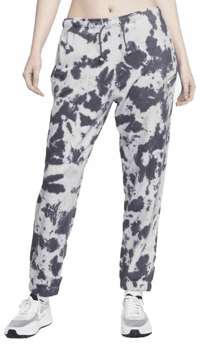 Dámské kalhoty Nike Mid-Rise Cloud-Dye Loose Fit DM6714-010 vel. XL