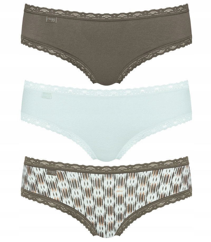 

3 x Majtki damskie sloggi 24/7 Weekend Hipster 42