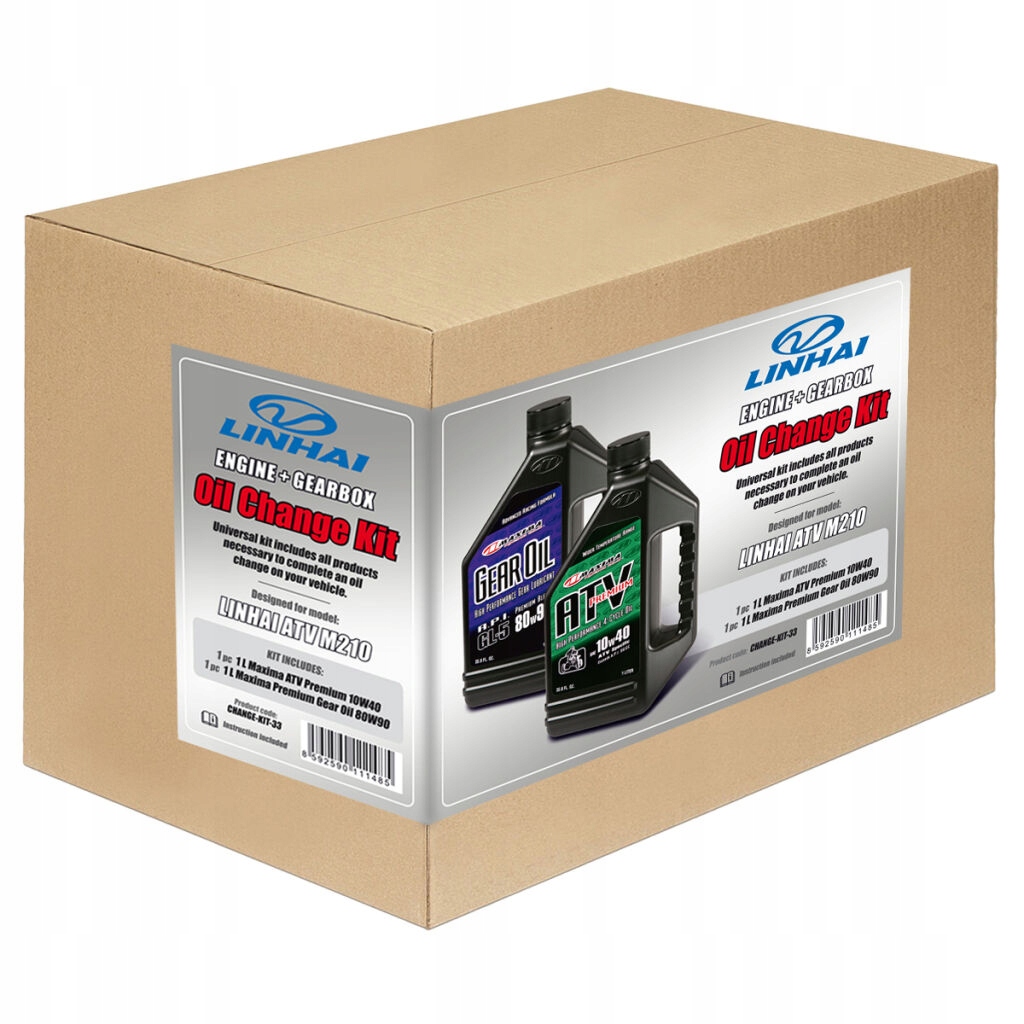 Sada pro kompletní výměnu olejů Linhai M210