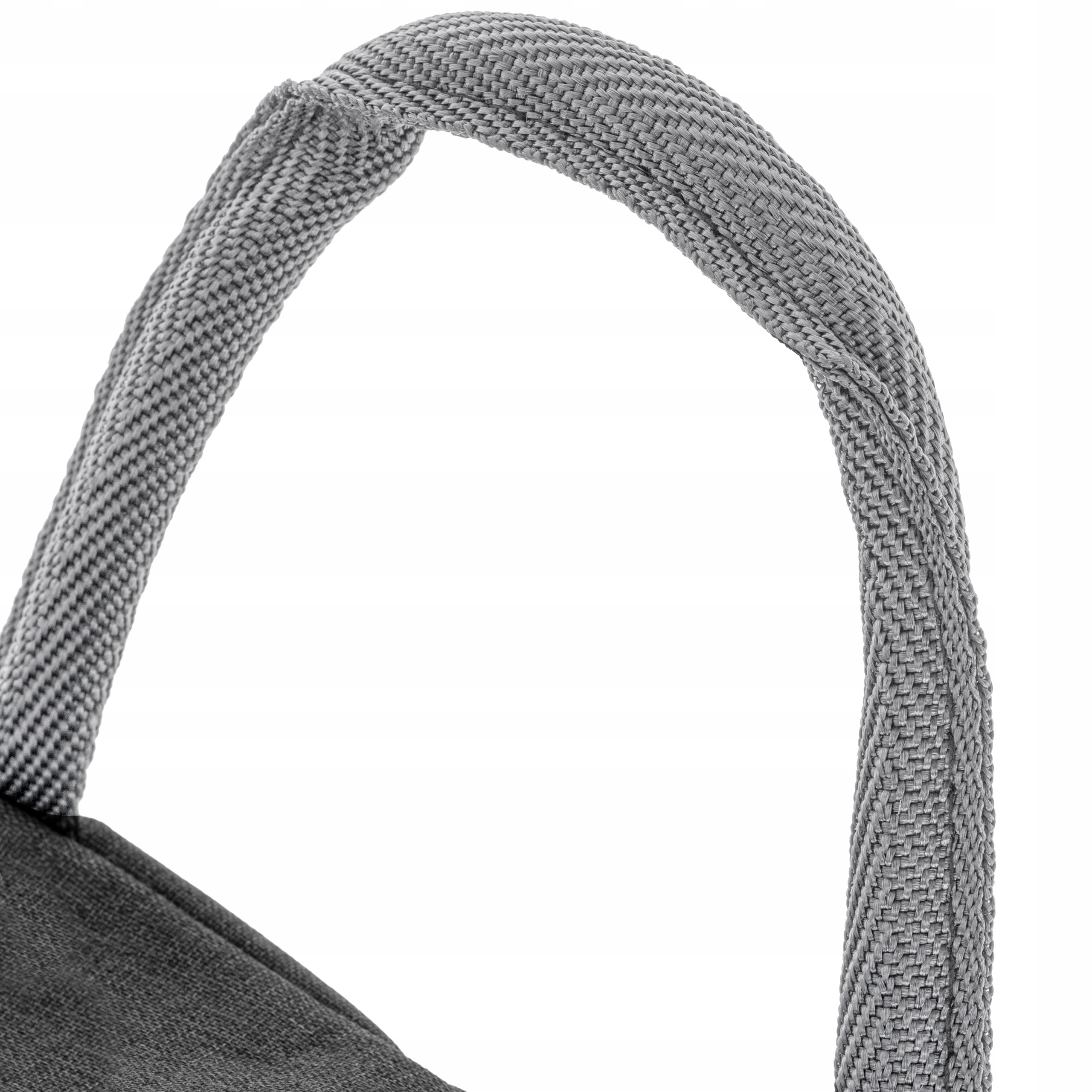 TORBA TERMICZNA ŚNIADANIOWA IZOLACYJNA NA JEDZENIE SZARA Pojemność 5 l