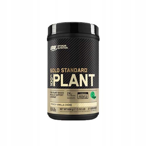 Rostlinné bílkoviny Optimum Gold Standard Plant 684 g Vanilka Veganské
