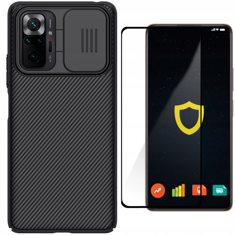 

Etui Nillkin Camshield Do Redmi Note 10 Pro +szkło