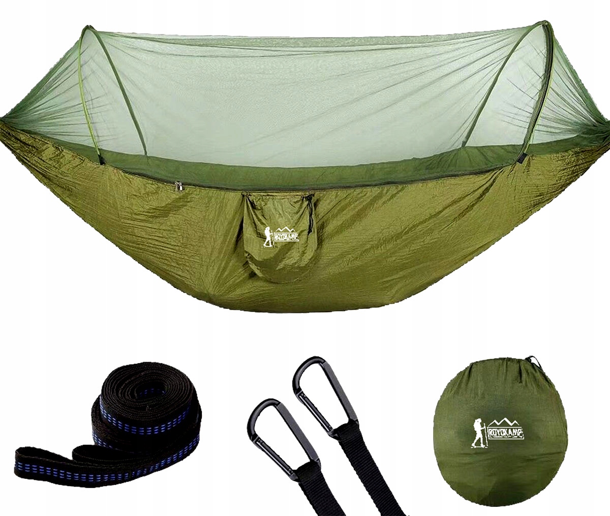

Hamak Turystyczny 2-OSOBOWY Moskitiera 250x120 XXL