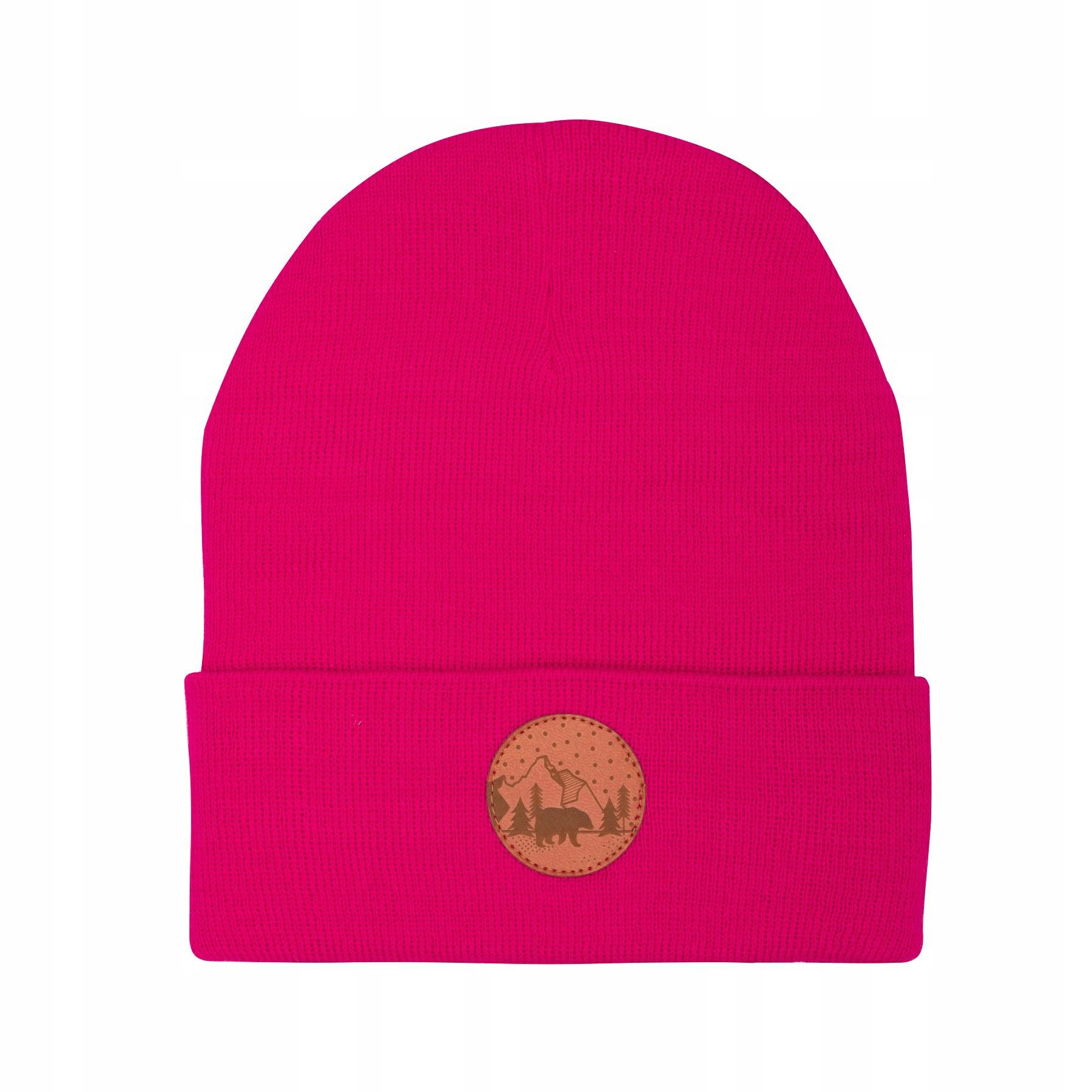 

Czapka beanie różowa 401