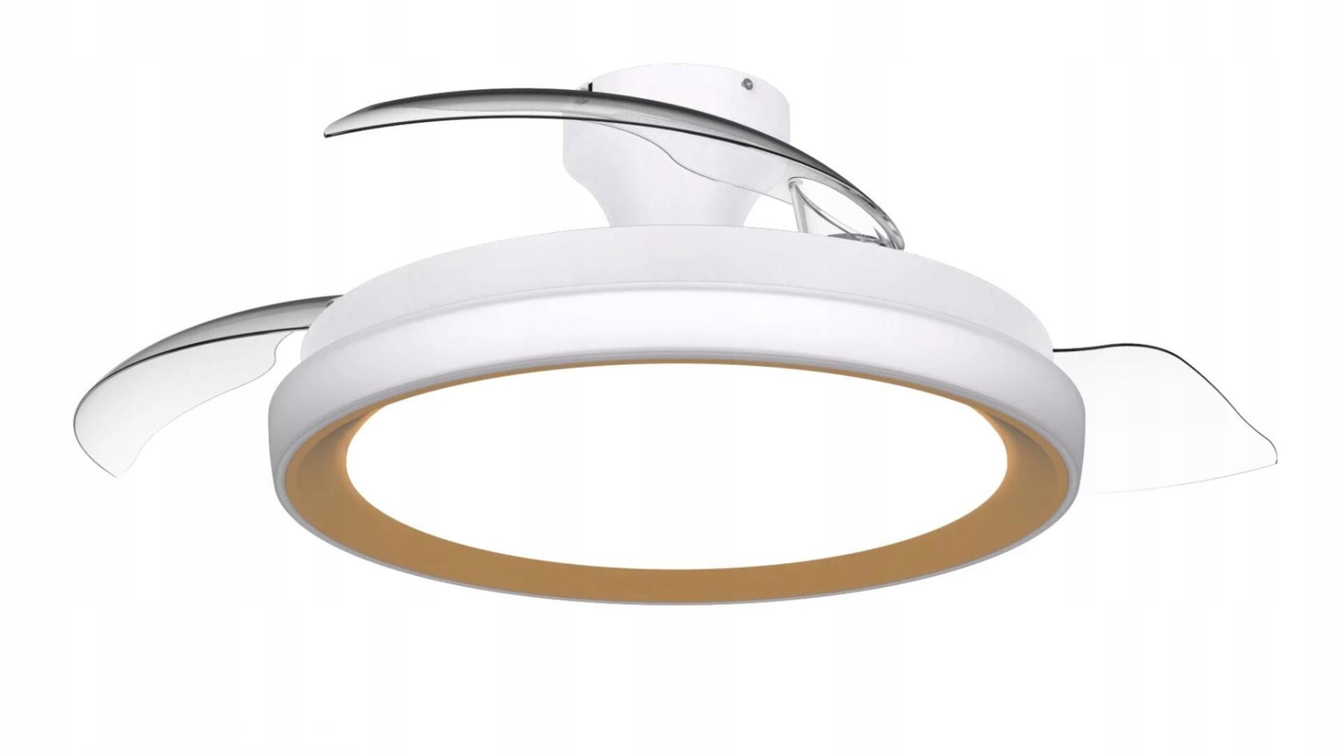 Philips Bliss DC stropný ventilátor a svietidlo 28W+35W zlatý